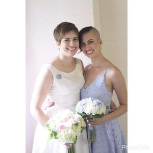 Vintage wedding dress ivory size 4-6